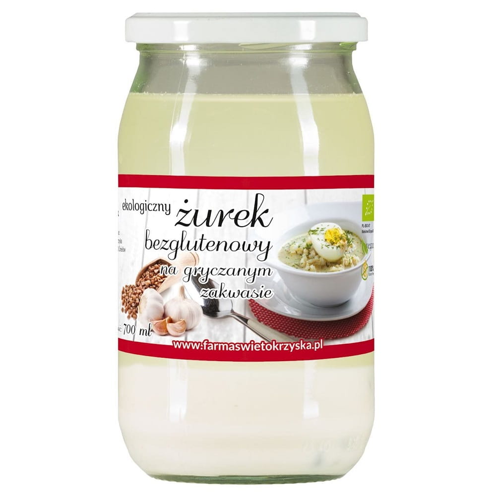 Sur suppe med bokhvetesurdeig glutenfri ØKO 700 ml - FARMA ŚWIĘTOKRZYSKA