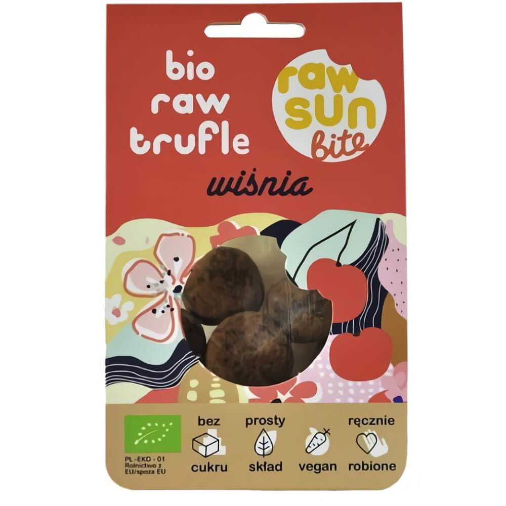 Truffe aux cerises BIO 105 g - RAW SUN BITE