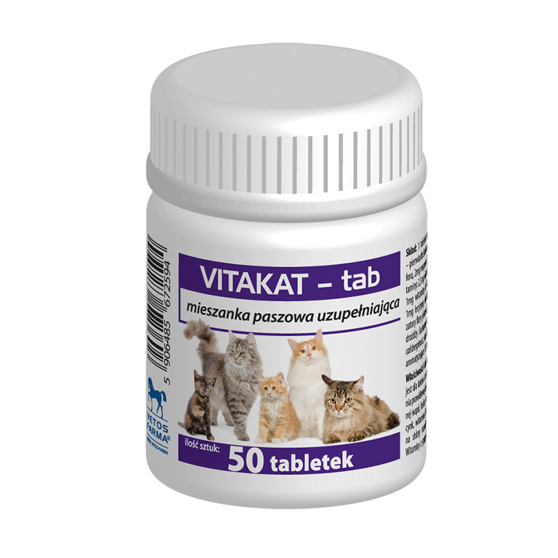 Ergänzungsfutter 50 tab. - VITAKAT