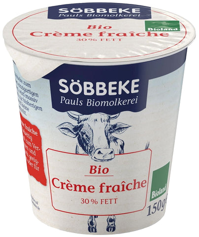 Sahne Sahne 30% Fett BIO 150 g - SOBBEKE