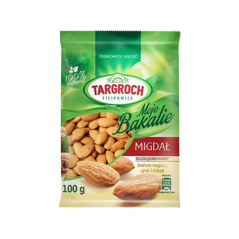 Ausgewählte Mandeln 100g TARGROCH