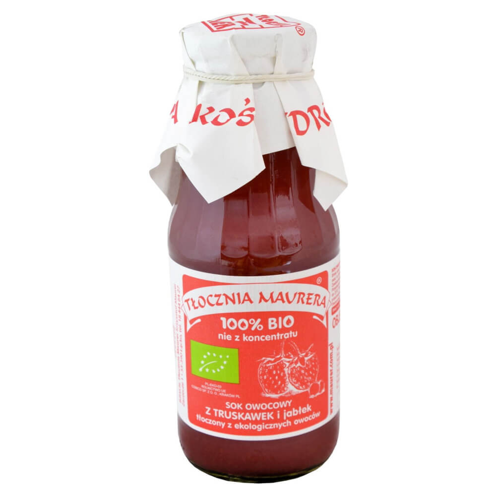 Χυμός φράουλας με μήλο BIO 300 ml - MAURER PRESS