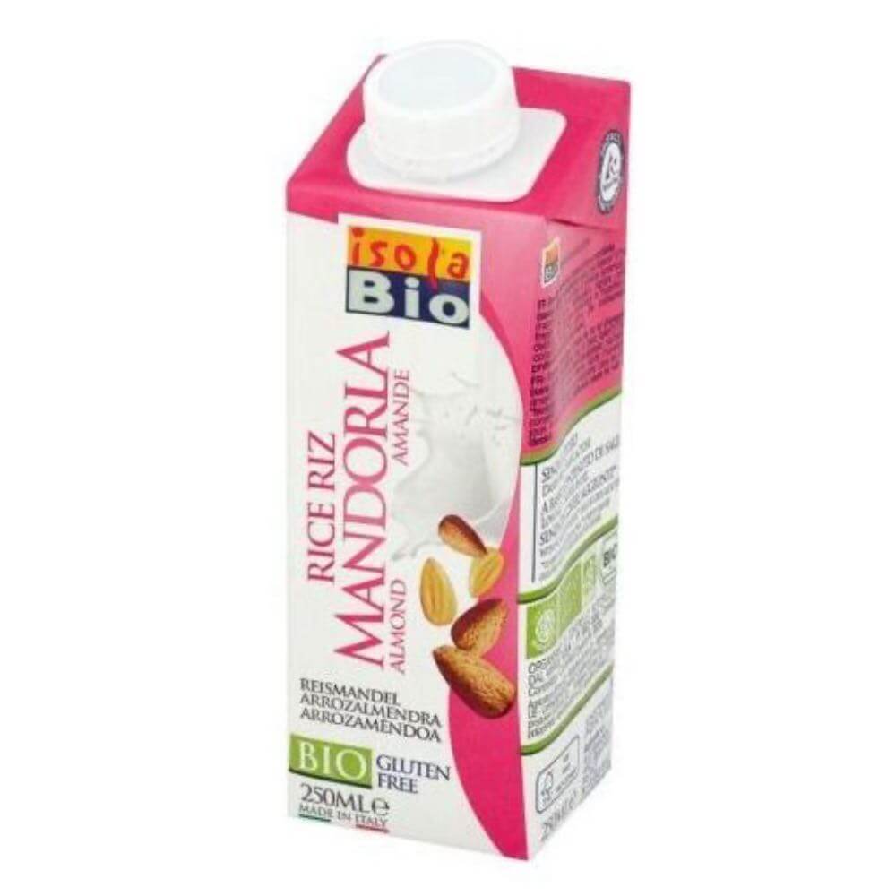 Bezlepkový nápoj z mandlové rýže BIO 250 ml ISOLA bio