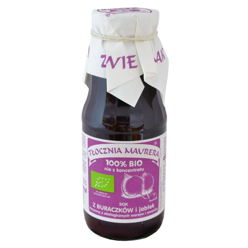 Succo di barbabietola e mela BIO 300 ml - MAURER PRESSE