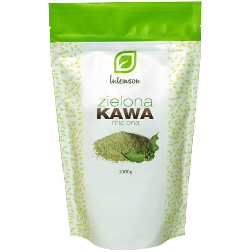 Malen grøn kaffe - Brasilien Santos 1kg INTENSON