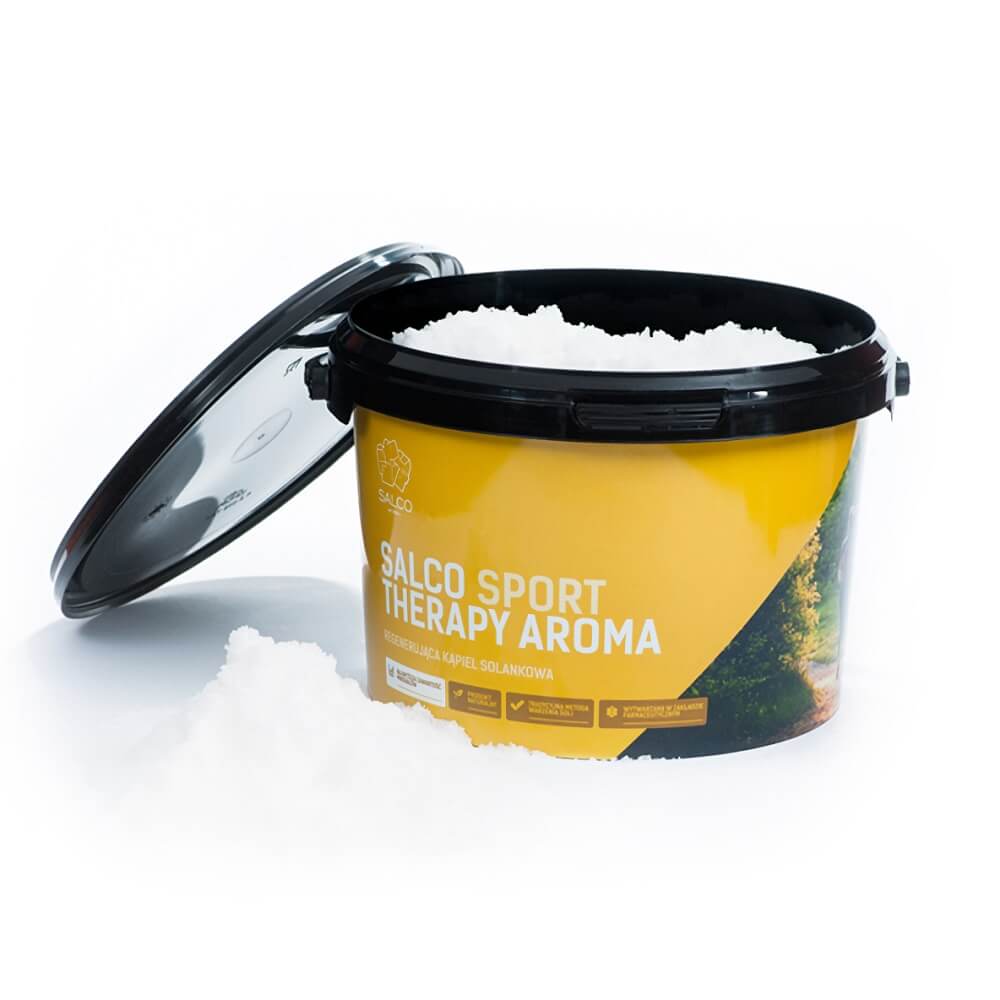 Regenerační solná koupel SALCO Sportovní terapie Aroma Eukalyptus 3 kg SALCO