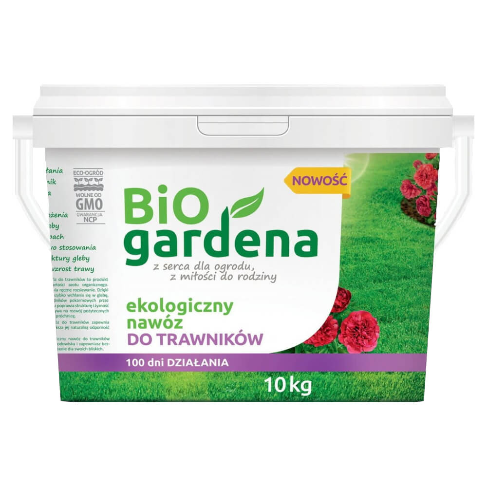Ekologické hnojivo na trávník 10 kg - BIO GARDENA