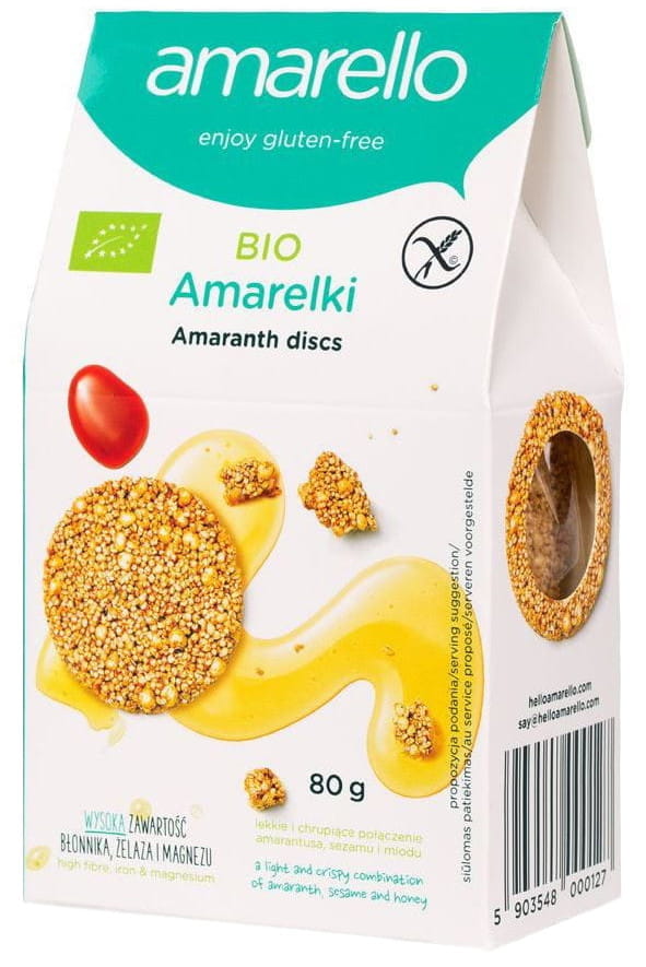 Bezlepkové Amarelki BIO 80 g - AMARELLO