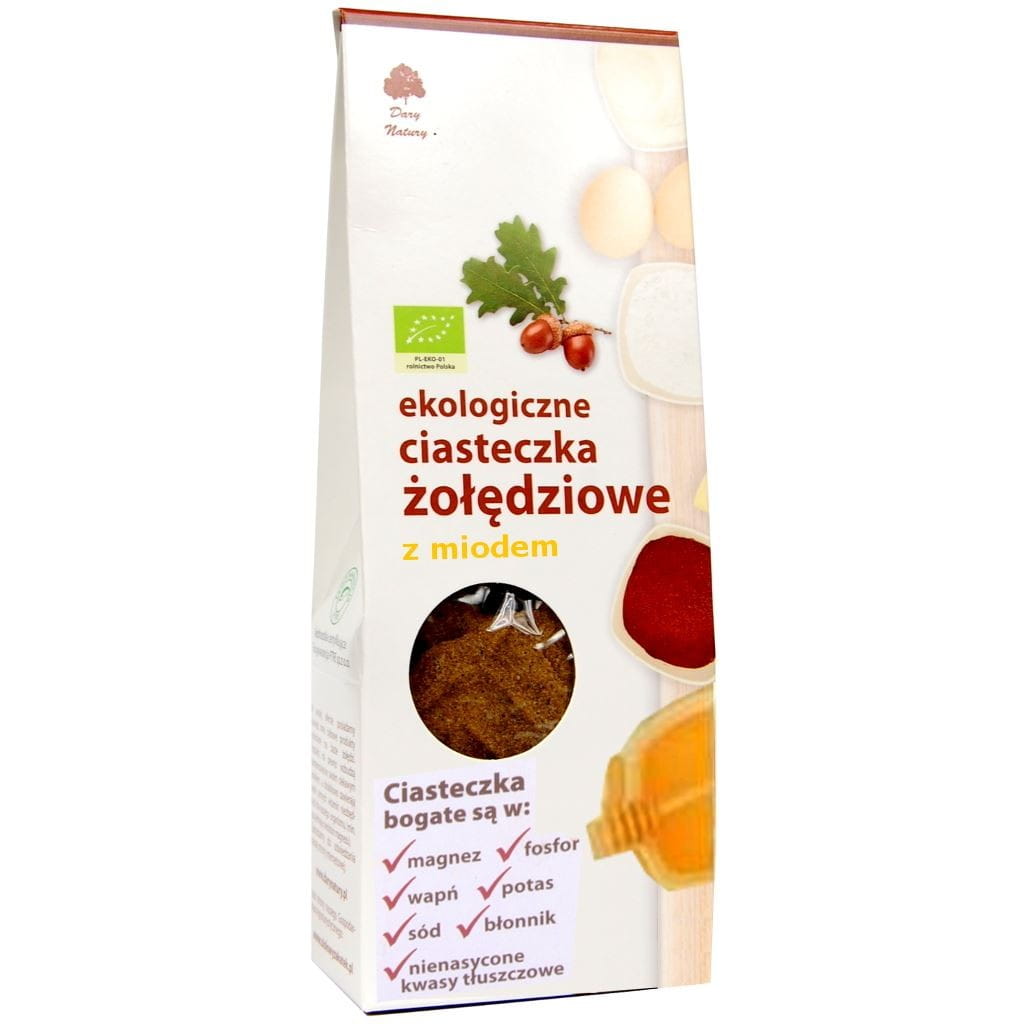 Galletas de bellota con miel BIO 100 g - REGALOS DE LA NATURALEZA