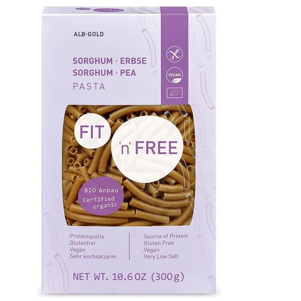 Nudeln (z čiroku a hrachu) bez lepku BIO 300 g - ALB GOLD