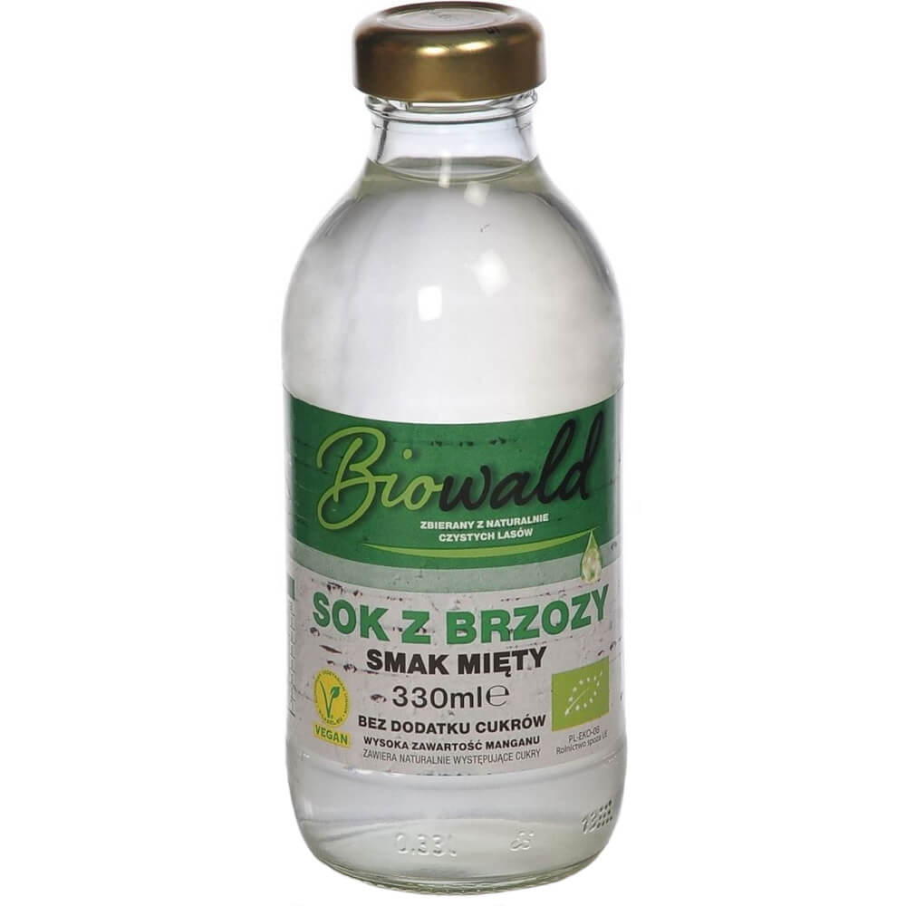 Birkenminzová příchuť BIO 330 ml - BIOWALD