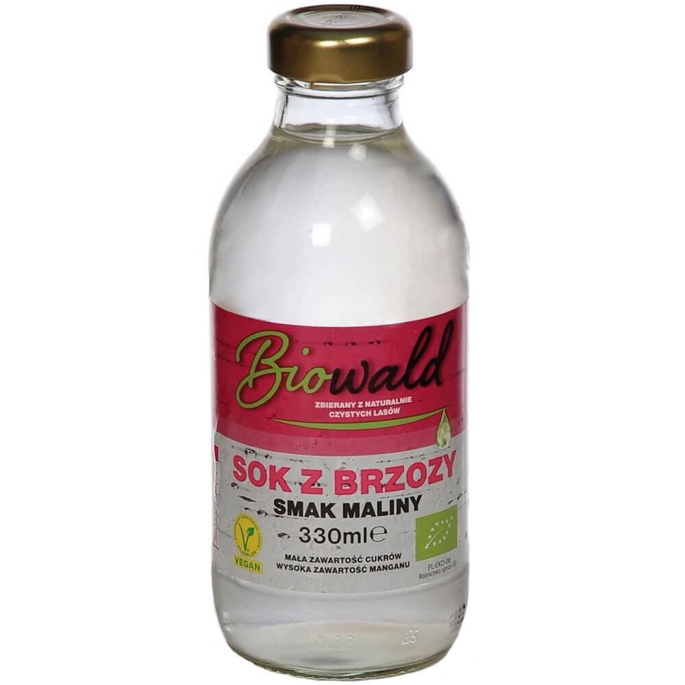 Birken-malinová šťáva BIO 330 ml - BIOWALD