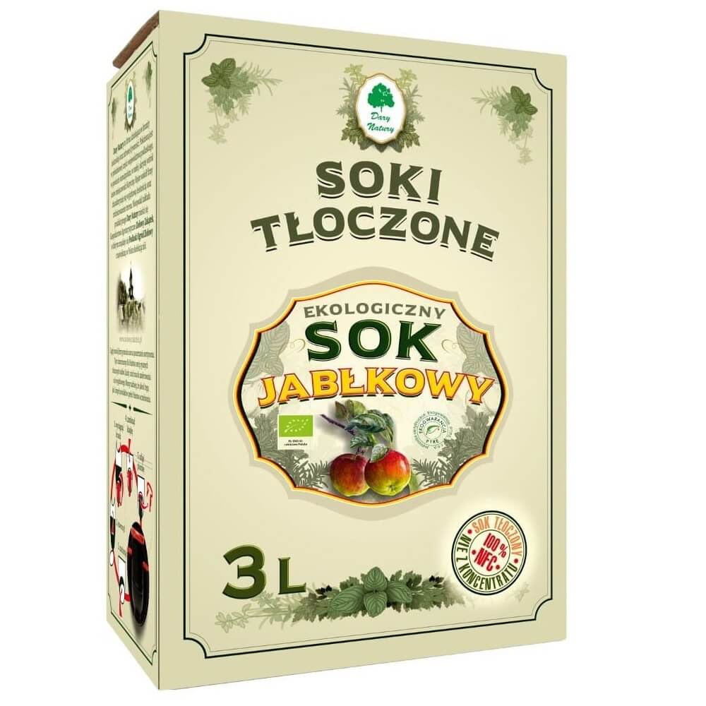 Nước táo hữu cơ 3L - Món quà từ thiên nhiên