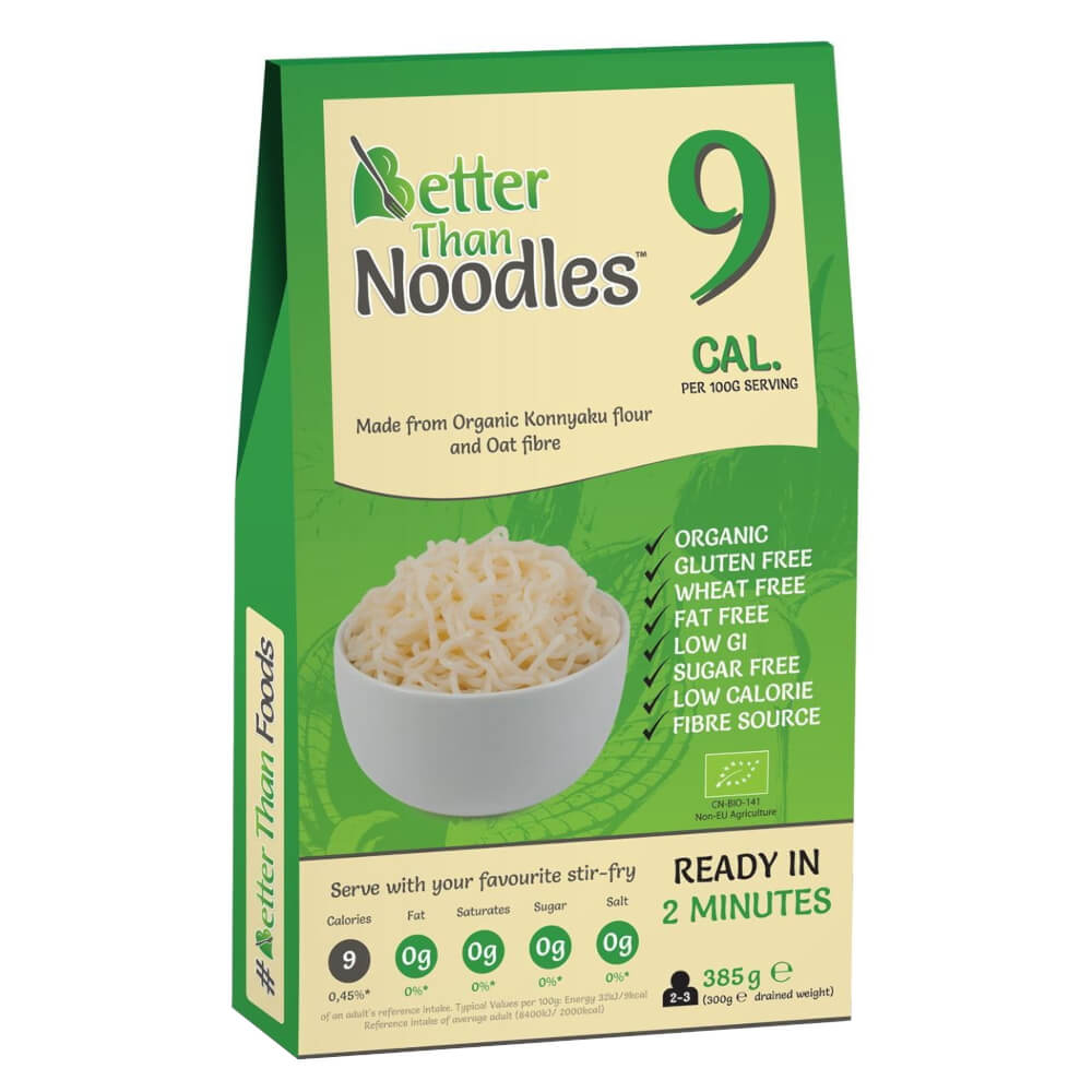 Tăiței Konjac fără gluten BIO 385 g - MAI BUN DECÂT ALIMENTELE