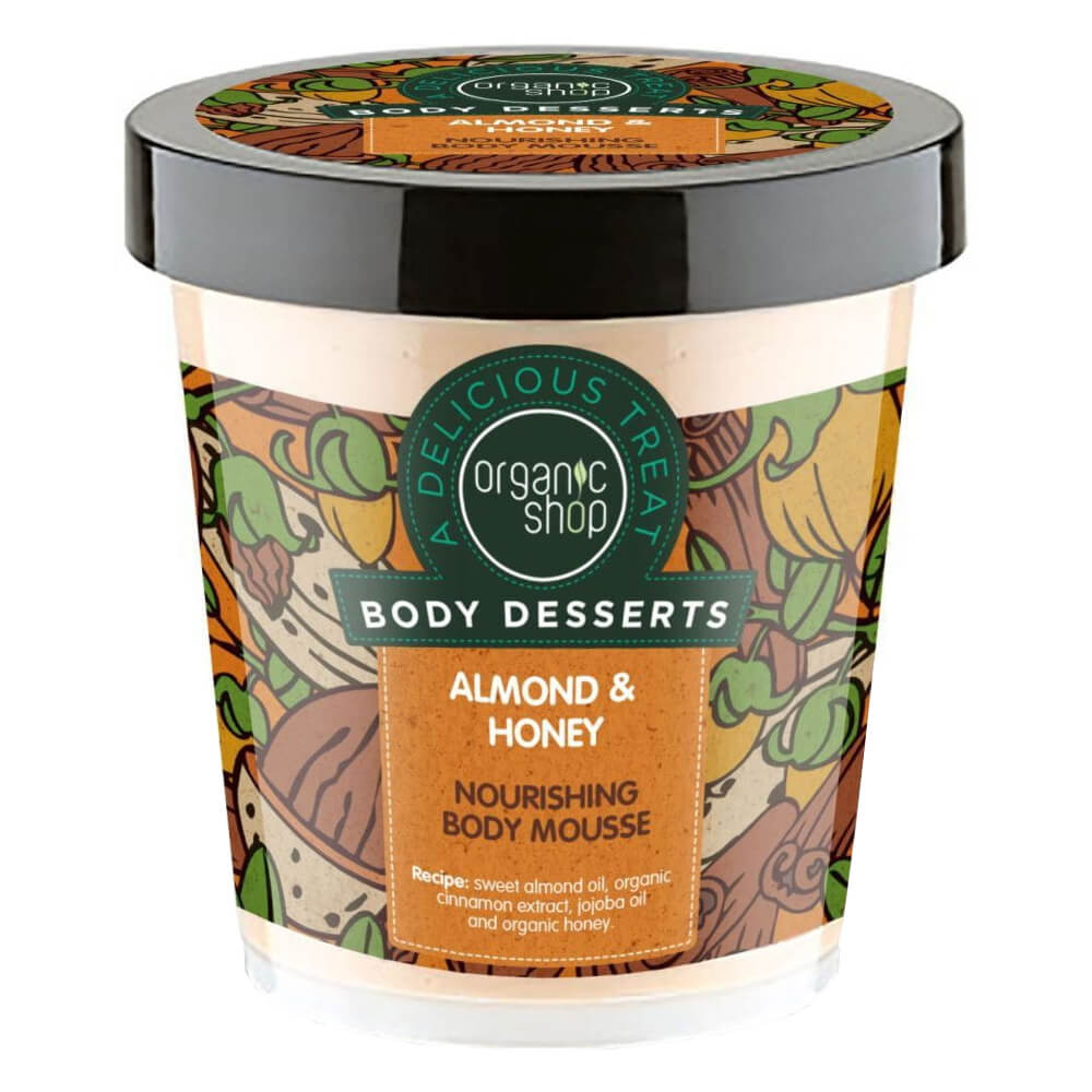 Mousse Corporal de Mel de Amêndoa 450 ml - BIO SHOP