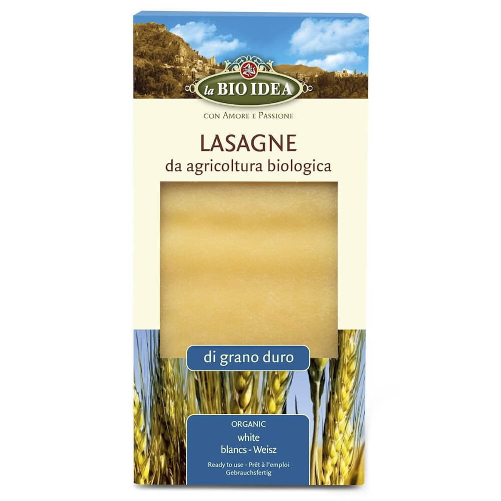 Těstoviny (krupice) Lasagne BIO 250 g - LA BIO IDEA