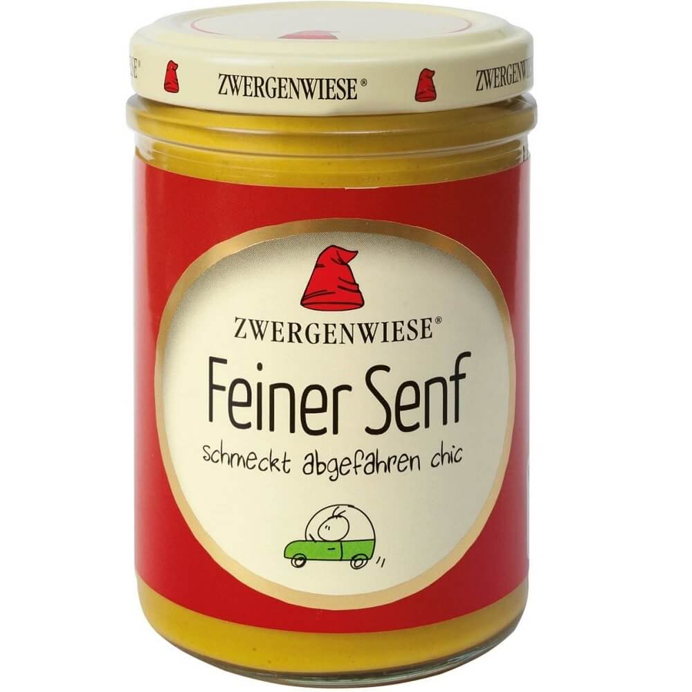 BIO Feinkost glutenfreier Senf 160 ml - ZWERGENWIESE