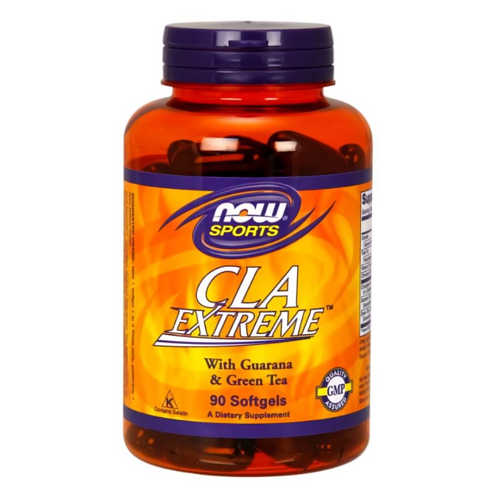 CLA extreme com Guaraná 800 MG 90 Cápsulas NOW FOODS