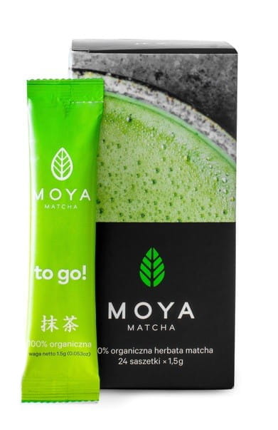 Ceai verde Matcha sub formă de pudră în pungi BIO (24 x 15 g) 36 g - MOYA MATCHA