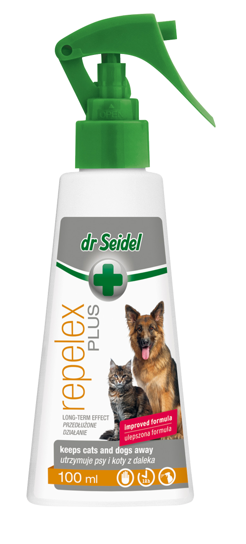 REPELEX PLUS hält Hunde und Katzen fern 100ml - DR SEIDEL