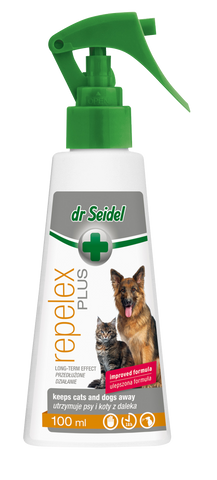 REPELEX PLUS hält Hunde und Katzen fern 100ml - DR SEIDEL