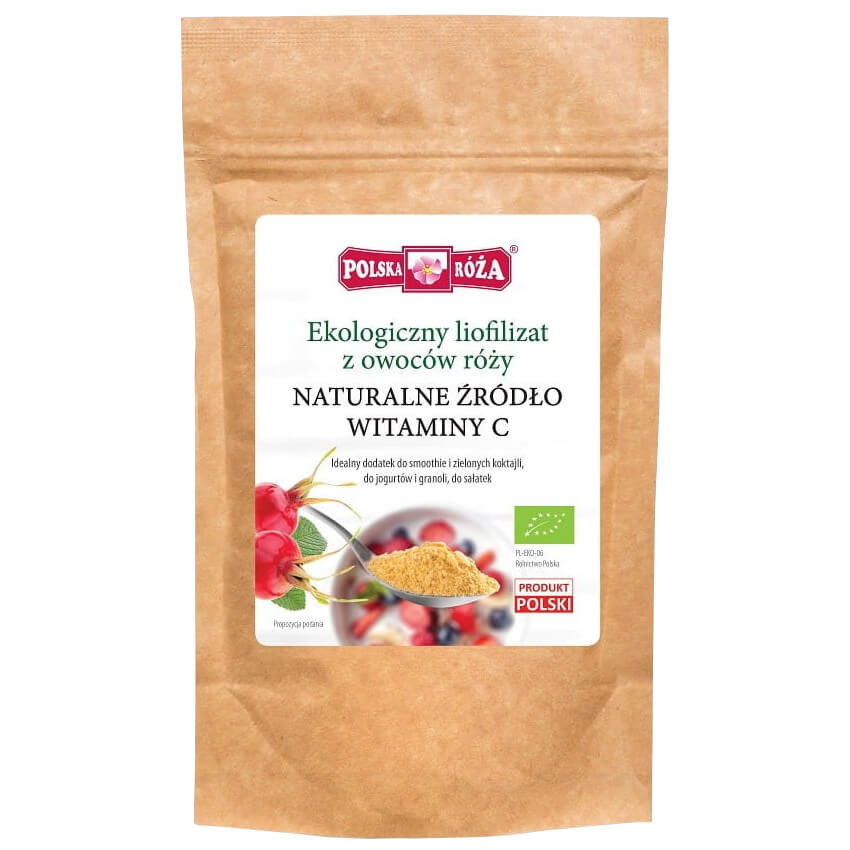 Gemme di rosa liofilizzate BIO 40 g - POLSKA ROSA