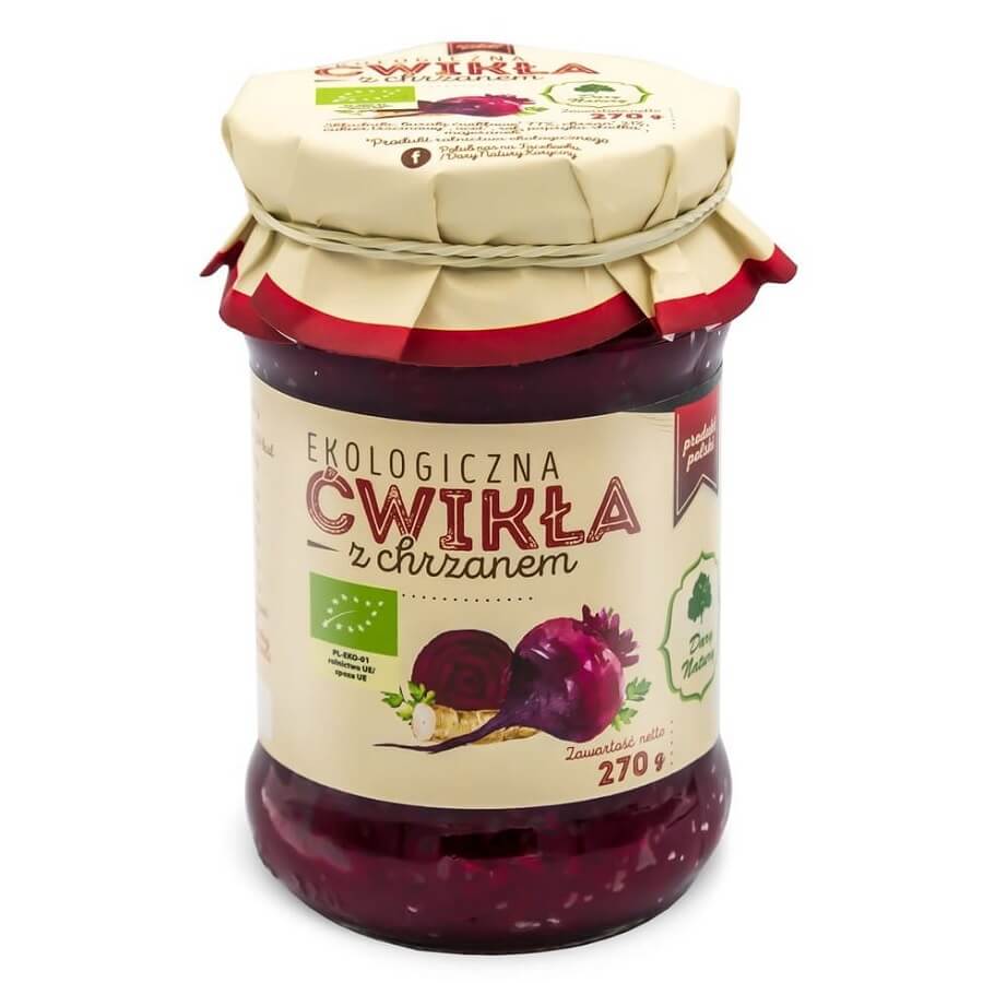 البنجر الأحمر مع الفجل الحار العضوي 270 غ - هدايا الطبيعة