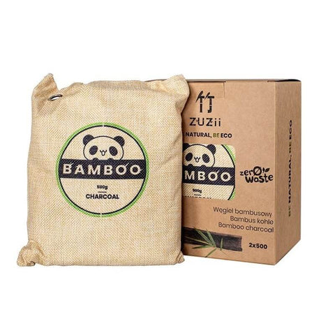 Bambuskohle 2 x 500 g - ZUZII