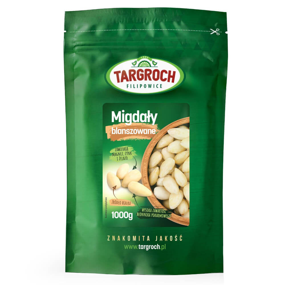 Blanchierte Mandeln 1000g TARGROCH