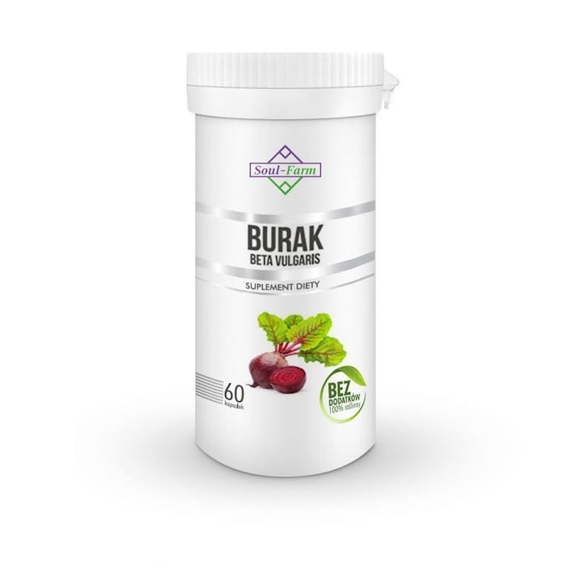 Extrakt z červené řepy 550 mg 60 kapslí - SOUL FARM
