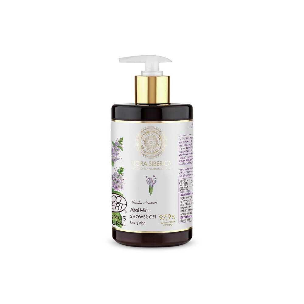 Gel de duș energizant 480 ml - FLORA SIBERICA