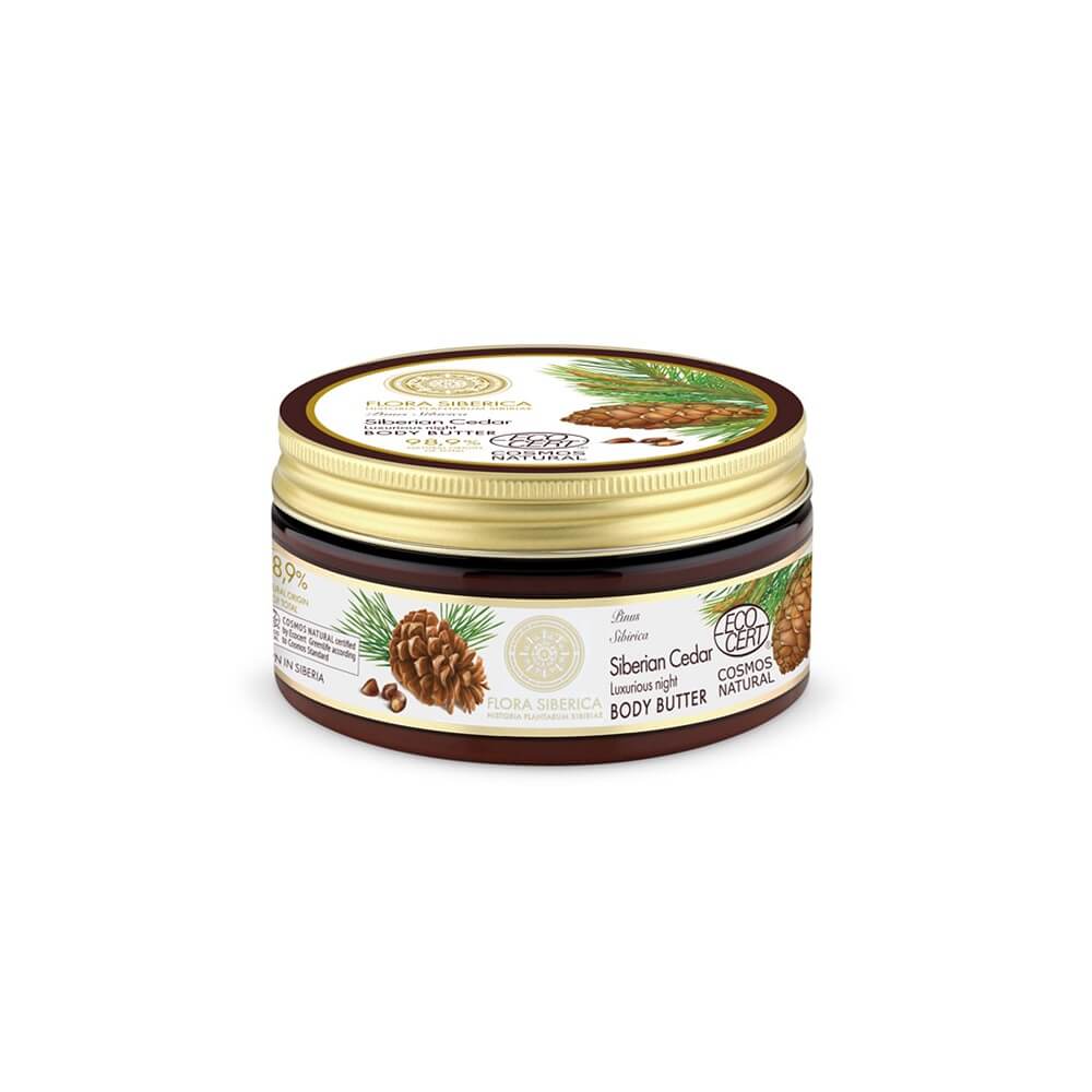 Unt de corp nutritiv pentru noapte 300 ml - FLORA SIBERICA