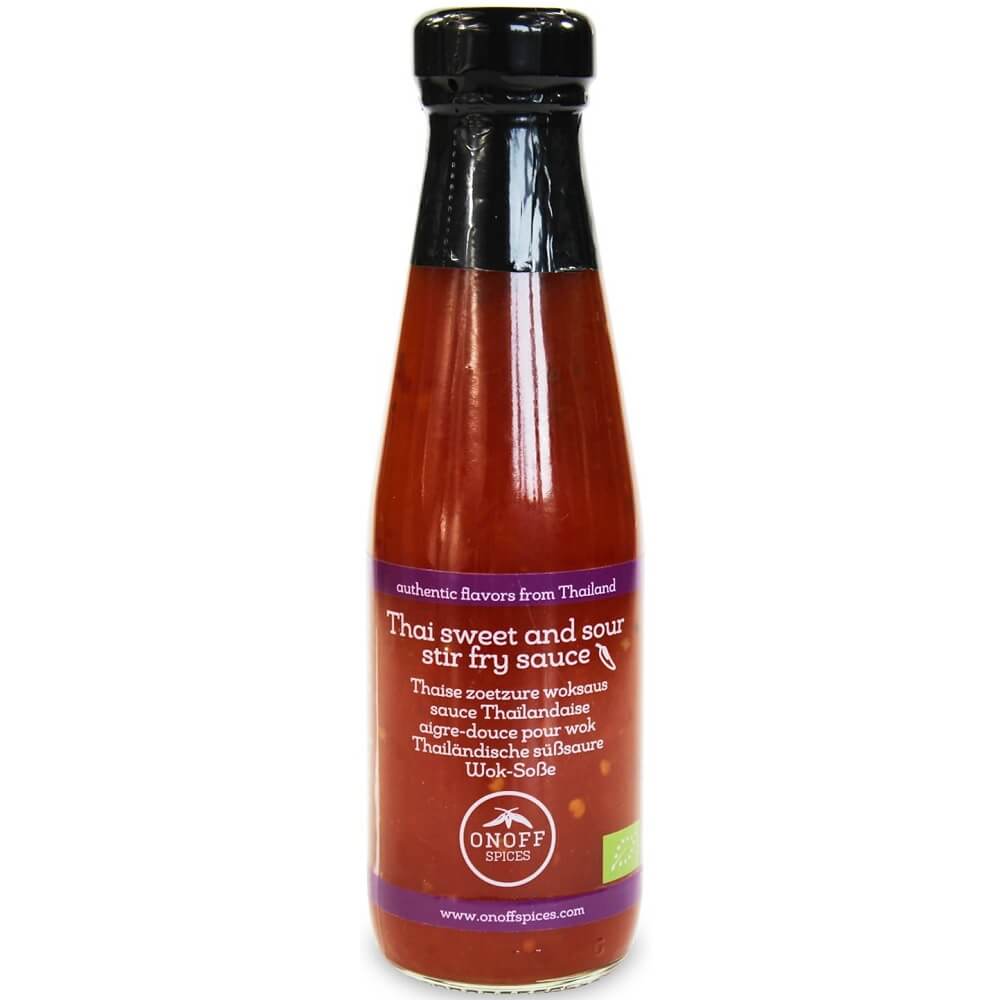 Glutenfri sødsur sauce BIO 200 ml - ONOFF SPICES