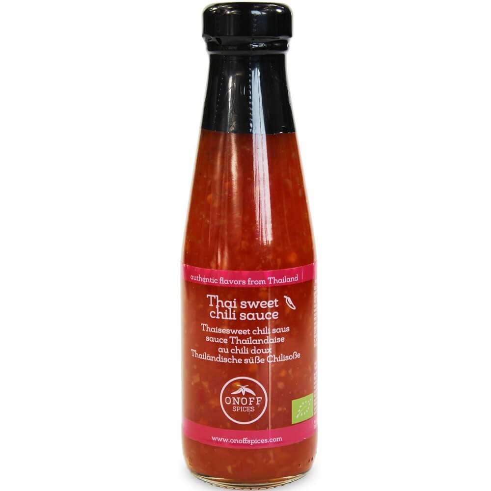 Glutenfri sød chilisauce BIO 200 ml - ONOFF SPICES