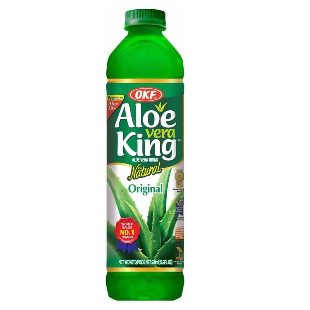 Minuman dengan Partikel Aloe 15 L OKF ALOE VERA KING