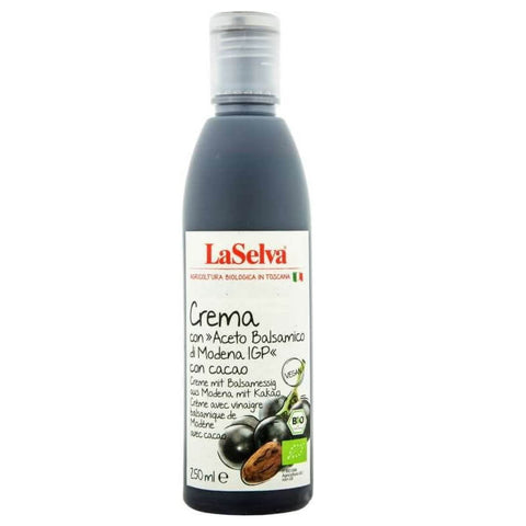 Balsamico-Creme aus Modena igp mit Kakao BIO 250 ml LASELVA