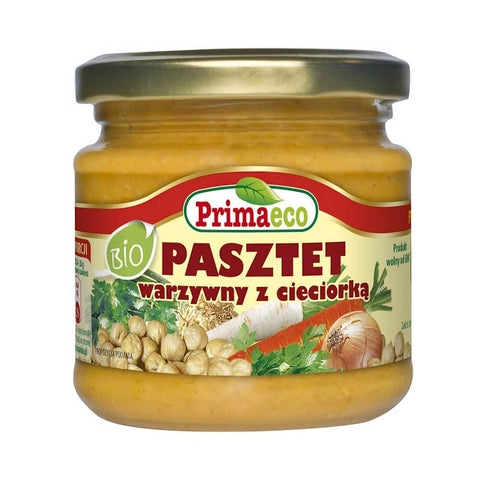 Gemüsepastete mit Kichererbsen BIO 160 g - PRIMAECO