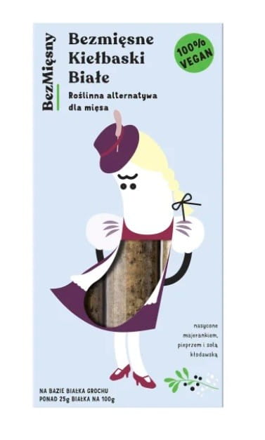 Βίγκαν Λευκές σαλάμι 240 g ΧΩΡΙΣ ΚΡΕΑΣ