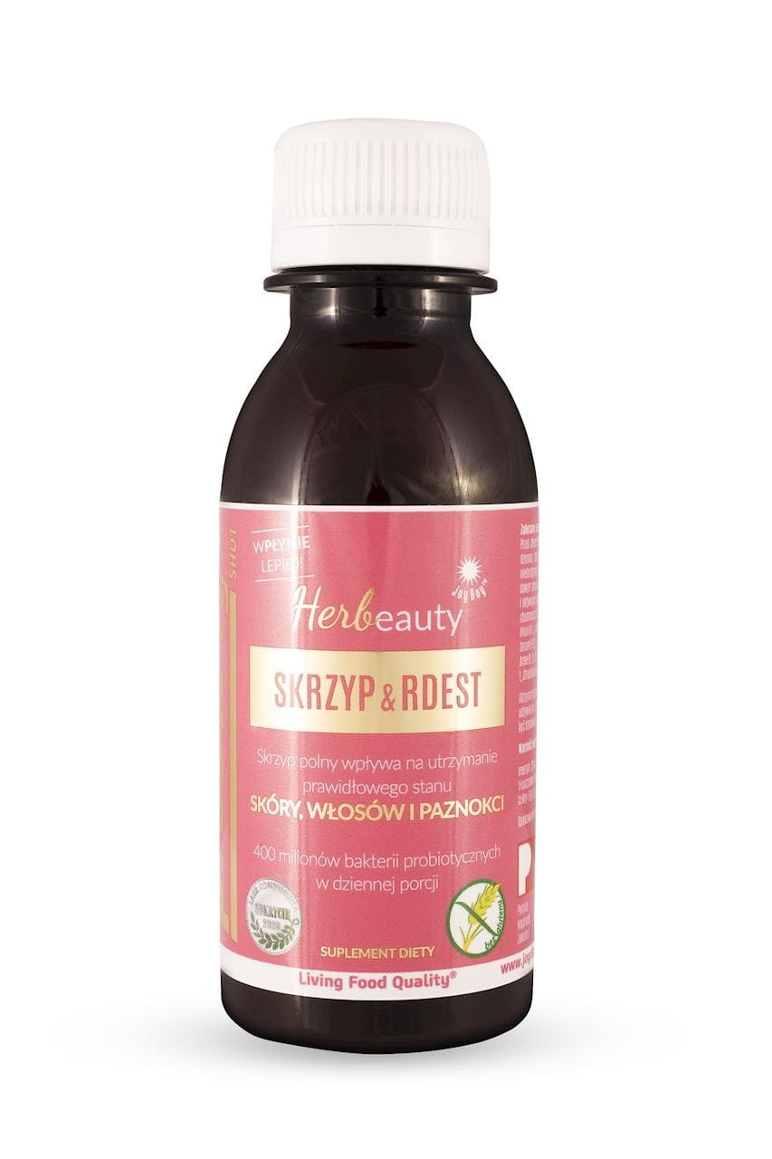 Makanan tambahan minuman probiotik ekor kuda dan knotweed bebas gluten BIO 125 ml - JOY DAY