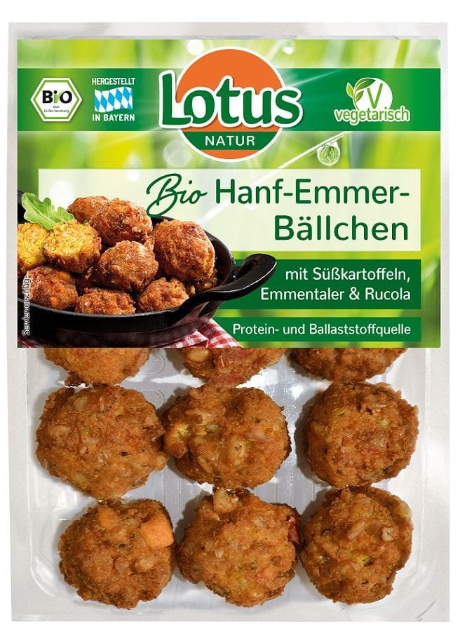 Groenteballetjes met Emmentaler BIO 180 g - LOTUS