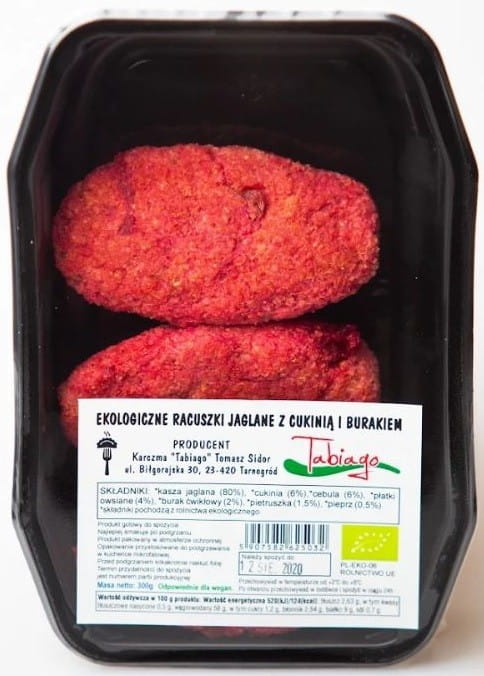 Hirsepfannkuchen dengan Zucchini dan Rote Beete BIO 300 g - KARCZMA TABIAGO