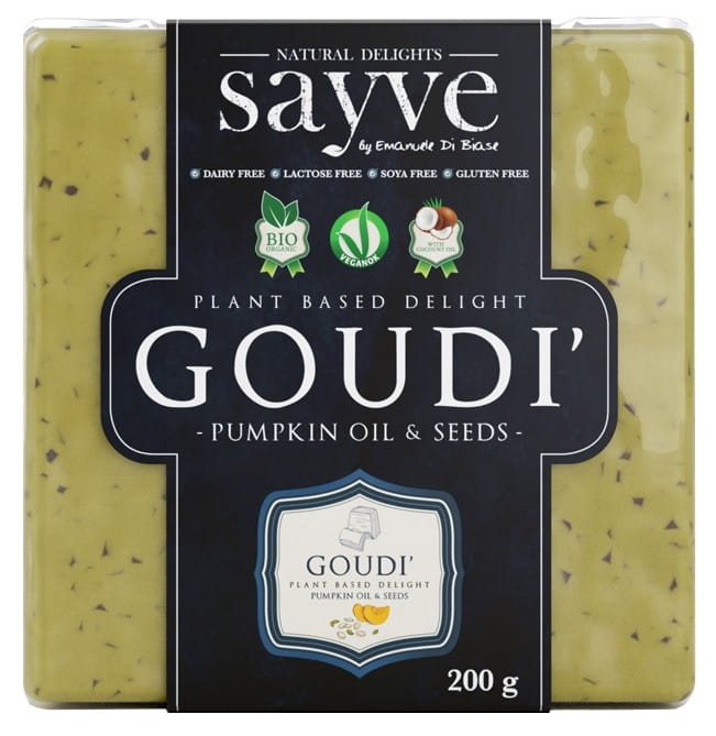 Vegansk produkt med kikärter, arrowrot och pumpa, laktosfri glutenfri EKO 200 g - SAYVE