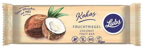 Glutenfreier Dattelriegel mit Kokosraspeln BIO 40 g - LUBS