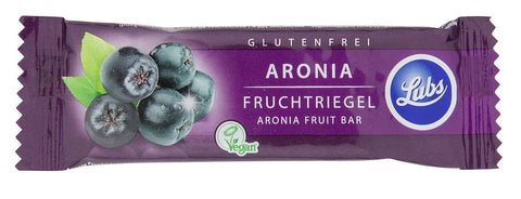 Glutenfreier Dattelriegel mit Aronia BIO 30 g - LUBS