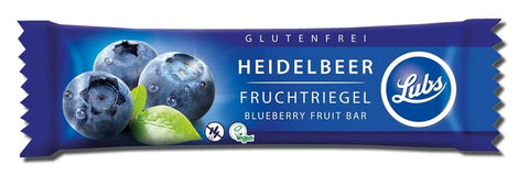 Glutenfreier Mandelriegel mit Blaubeere BIO 30 g - LUBS