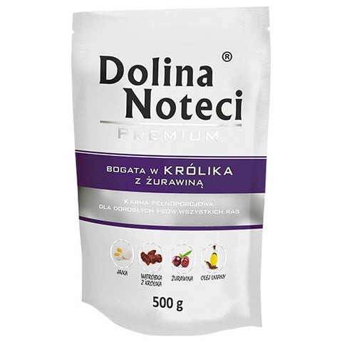 Reich an Kaninchen mit Cranberry 500g - DOLINA NOTECI