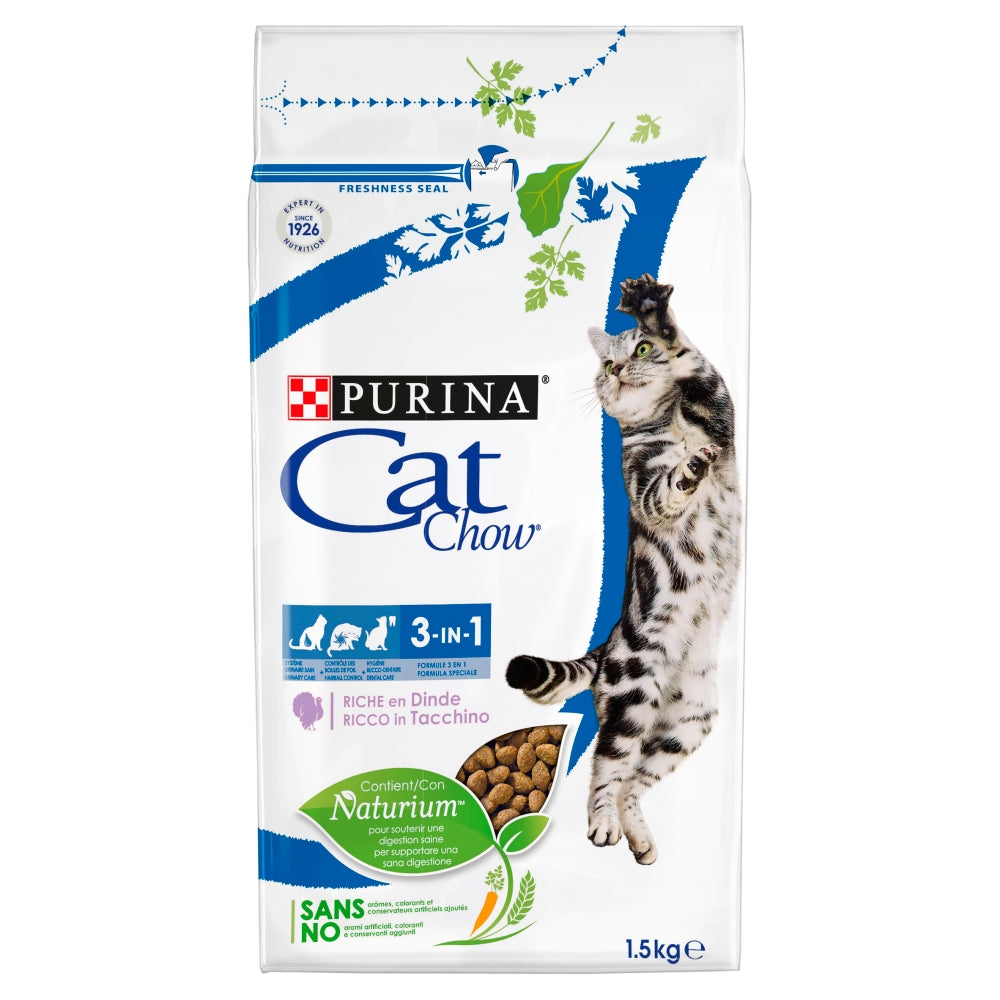 CAT CHOW SPECIAL CARE 3in1 Reich an Truthahn 1,5kg - PURINA