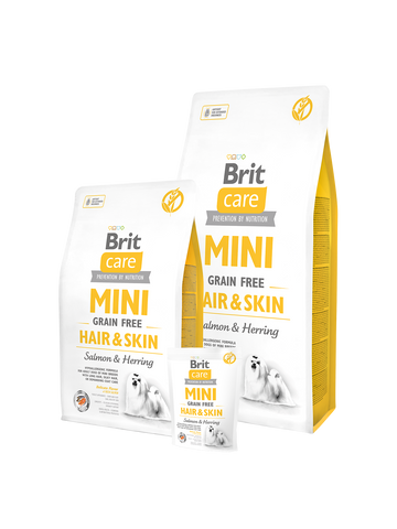 PFLEGE MINI GRAIN-FREE HAIR&SKIN 7 kg - BRIT