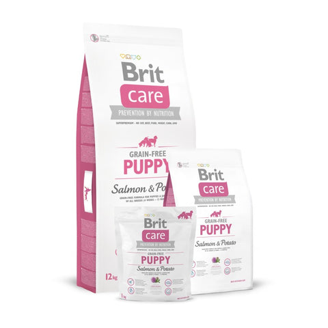 CARE GRAIN-FREE PUPPY LACHS & KARTOFFEL 3 kg - BRIT