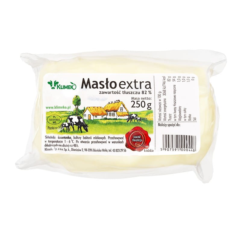 Zusätzliche Butter 250 g KLIMEKO